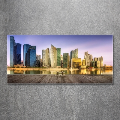 Foto schilderij op glas Singapore