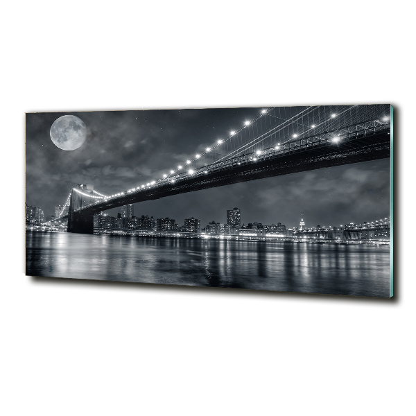 Schilderij glas Brooklynbrug