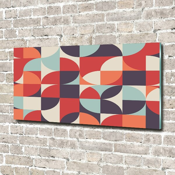 Schilderij glas Abstracte achtergrond