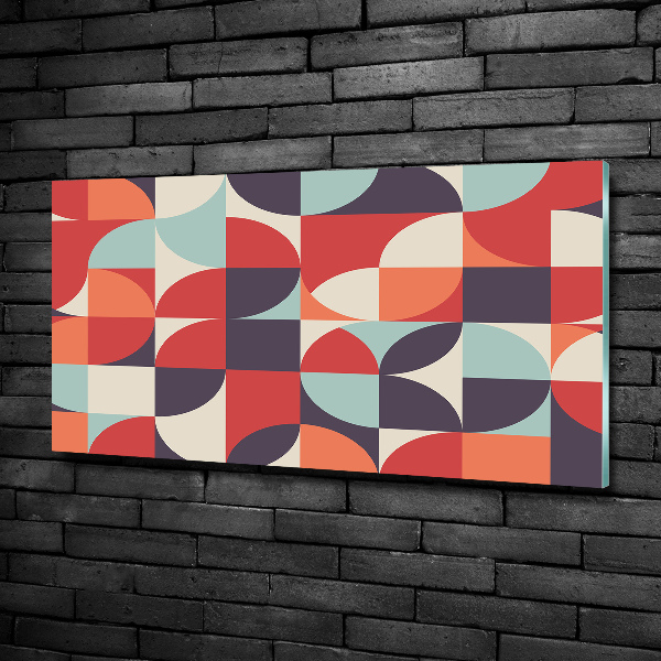 Schilderij glas Abstracte achtergrond