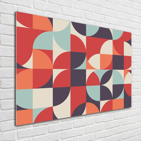 Schilderij glas Abstracte achtergrond