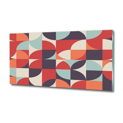 Schilderij glas Abstracte achtergrond