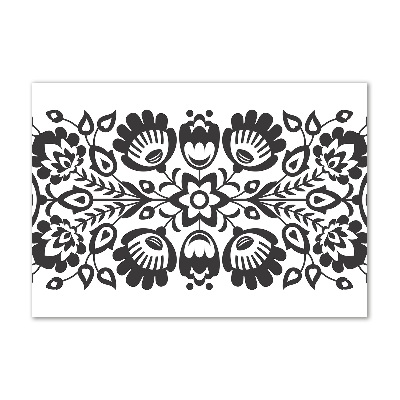 Glazen schilderij Volksbloemen