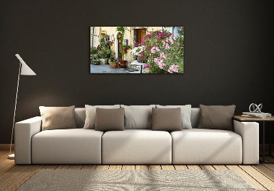 Schilderij op glas Straten van Frankrijk