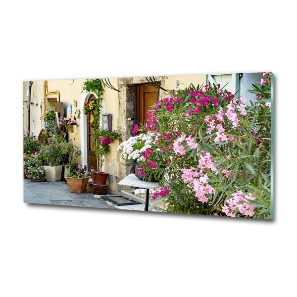 Schilderij op glas Straten van Frankrijk