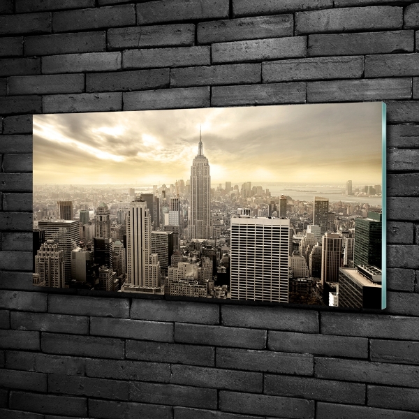 Glazen schilderij Manhattan, New York