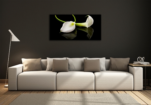 Schilderij op glas Calla