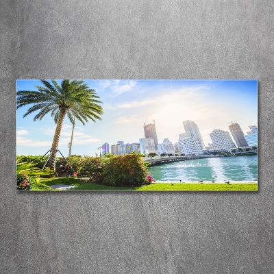 Schilderij op glas Miami, VS