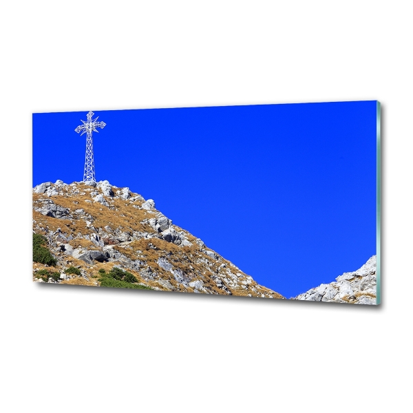 Schilderij glas Giewont Tatra-gebergte