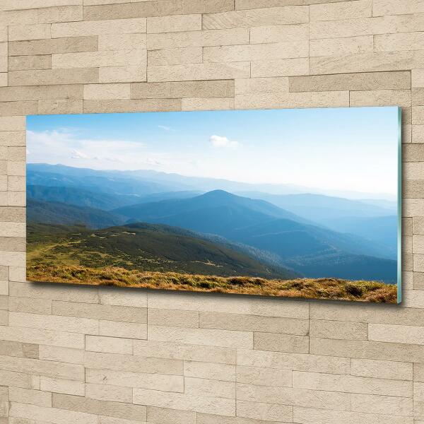 Glazen schilderij Nationaal park Tatra