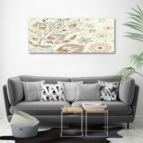 Schilderij glas Ornamenten