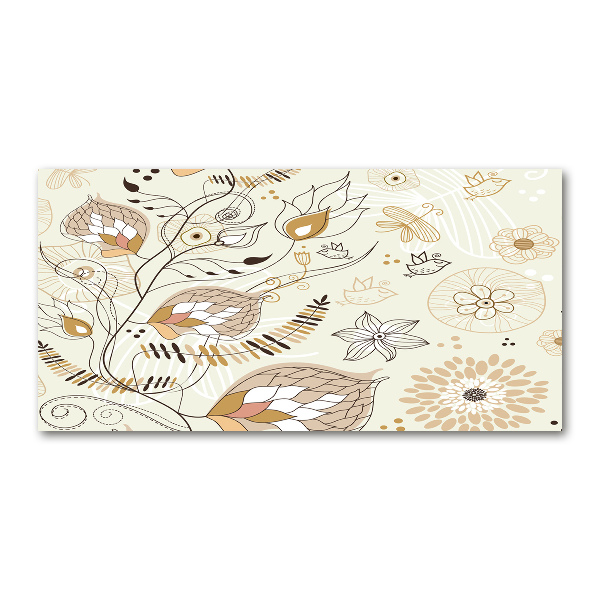 Schilderij glas Ornamenten