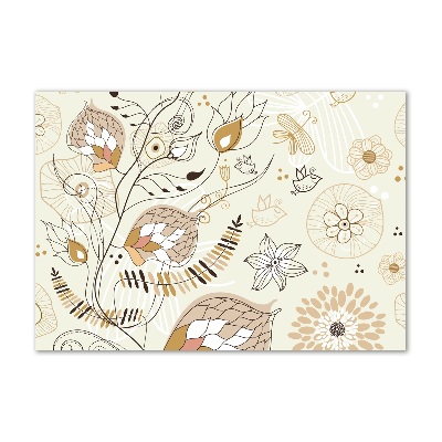 Schilderij glas Ornamenten