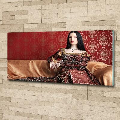 Schilderij glas Middeleeuwen