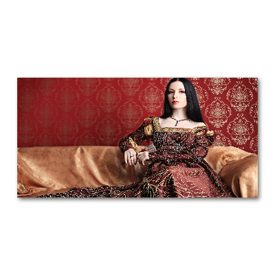 Schilderij glas Middeleeuwen