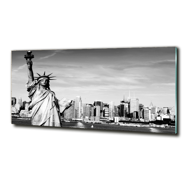 Schilderij glas Vrijheidsbeeld