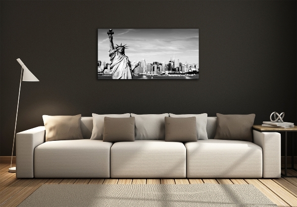 Schilderij glas Vrijheidsbeeld