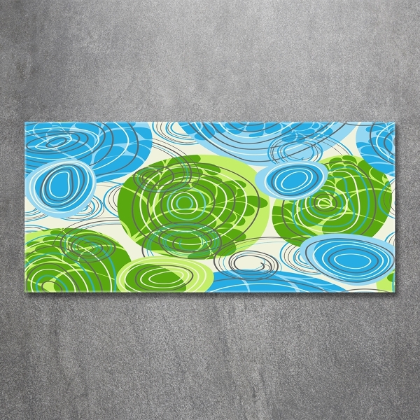 Foto schilderij op glas Abstractie