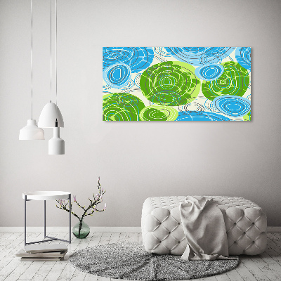 Foto schilderij op glas Abstractie