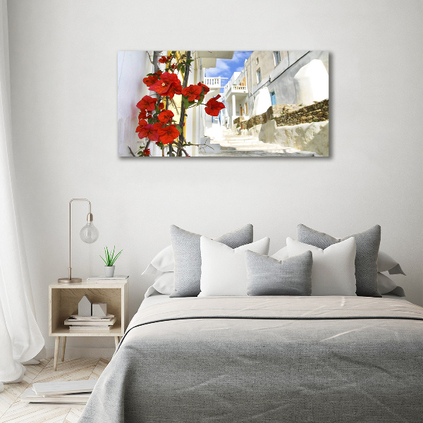 Foto schilderij op glas Mykonos, Griekenland