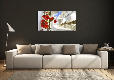 Foto schilderij op glas Mykonos, Griekenland