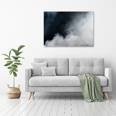 Schilderij op glas Witte rook