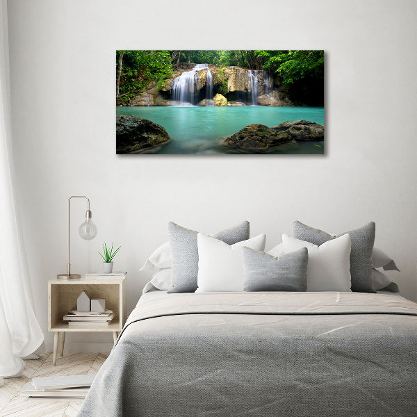 Glazen schilderij Waterval