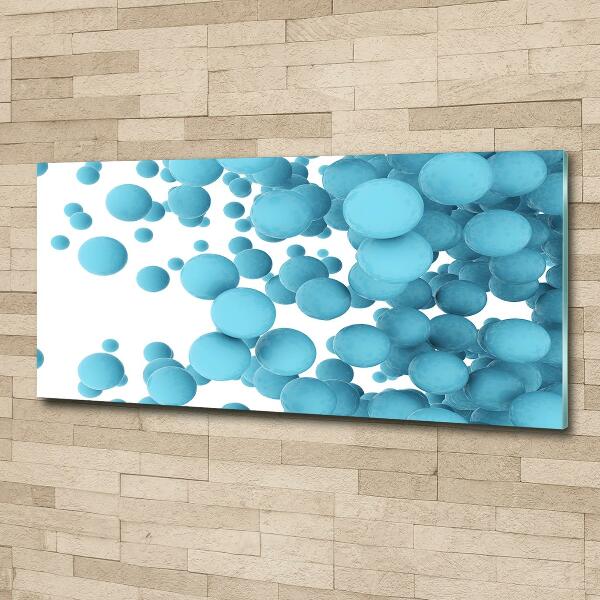 Glazen schilderij Abstracte bollen