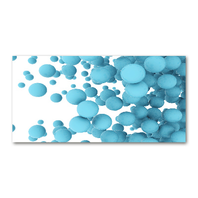 Glazen schilderij Abstracte bollen