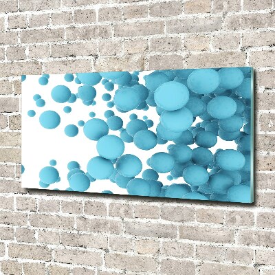 Glazen schilderij Abstracte bollen