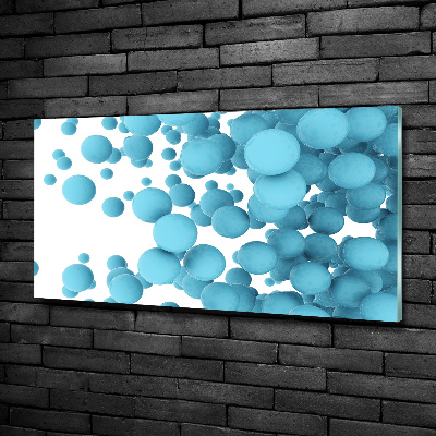 Glazen schilderij Abstracte bollen