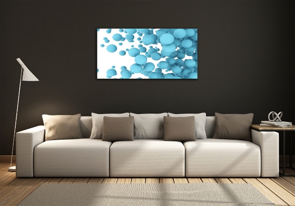 Glazen schilderij Abstracte bollen