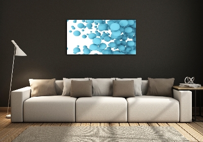 Glazen schilderij Abstracte bollen