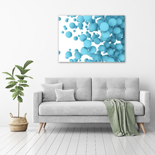 Glazen schilderij Abstracte bollen