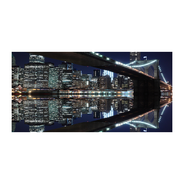 Glazen schilderij Brooklynbrug