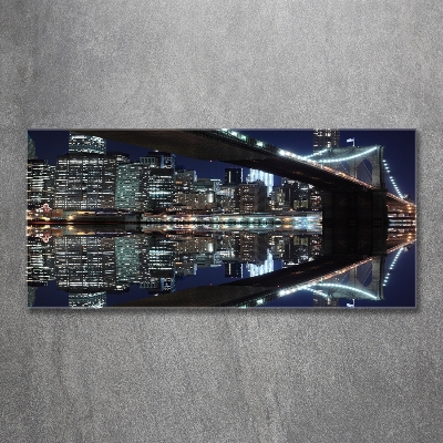 Glazen schilderij Brooklynbrug