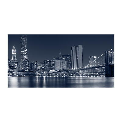 Foto schilderij op glas Manhattan, New York