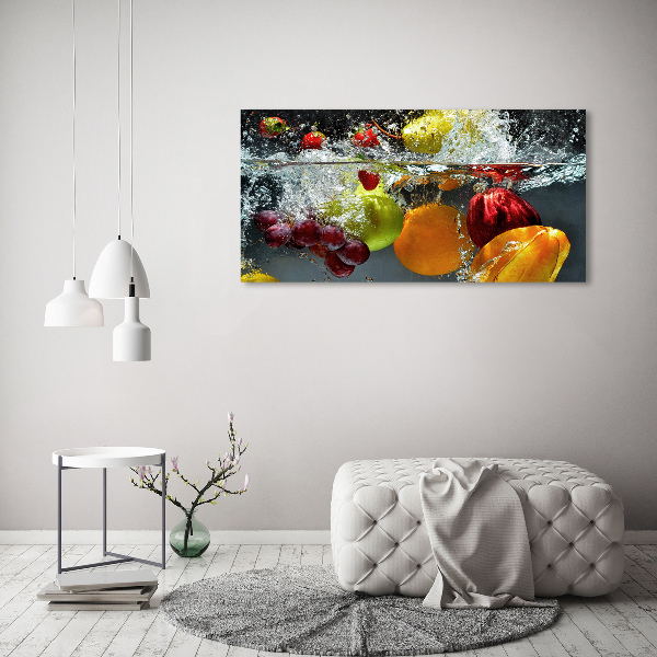 Glazen schilderij Fruit en groenten