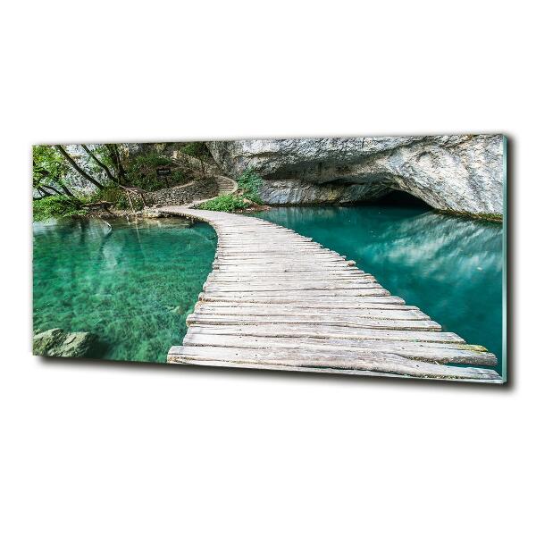 Glazen schilderij Plitvice-meren