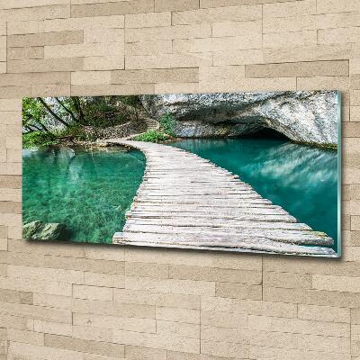 Glazen schilderij Plitvice-meren