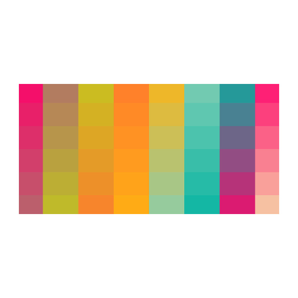 Foto schilderij op glas Kleurrijke vierkanten