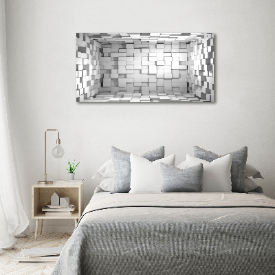 Schilderij op glas Kubussen