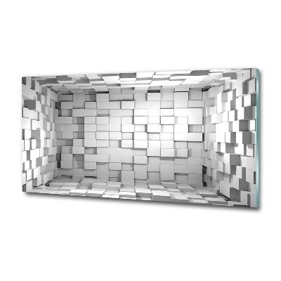 Schilderij op glas Kubussen