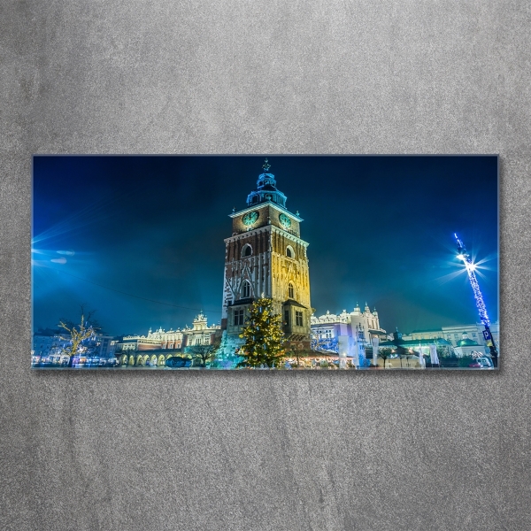 Glazen schilderij Krakau, Polen