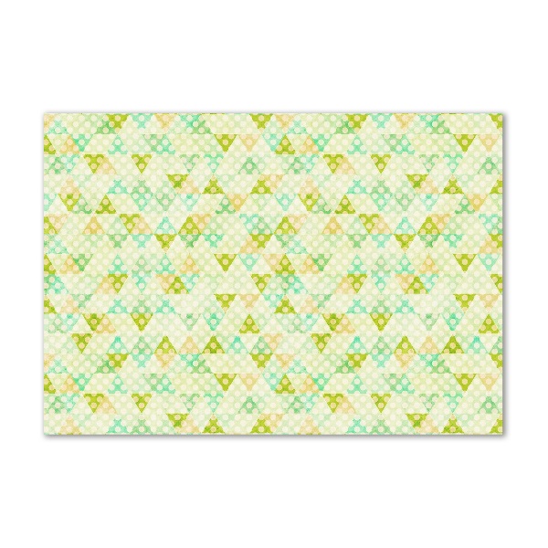 Glazen schilderij Geometrische achtergrond