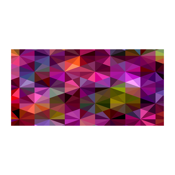 Foto schilderij op glas Abstracte golven