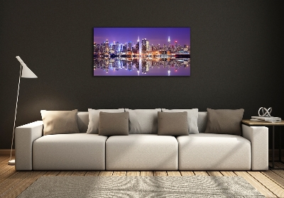 Schilderij op glas Manhattan, New York