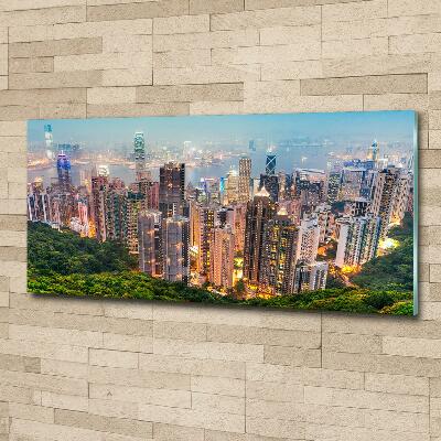Glazen schilderij Hongkong