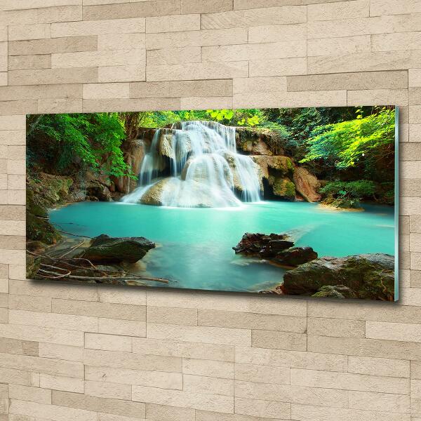 Glazen schilderij Cascade