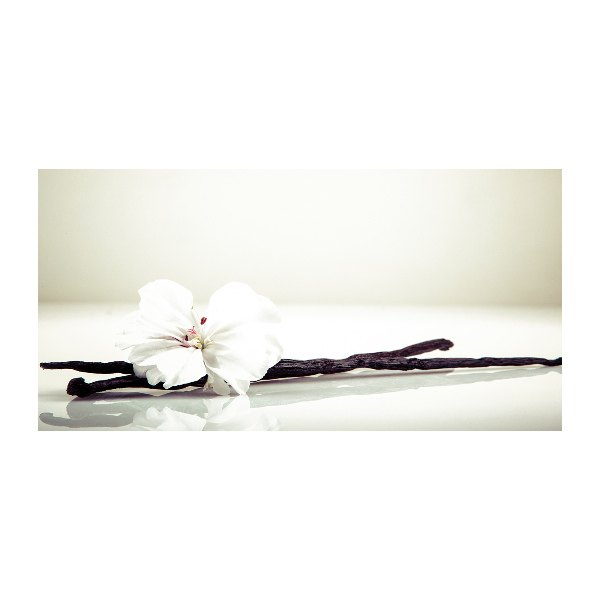 Foto schilderij op glas Vanillestokje